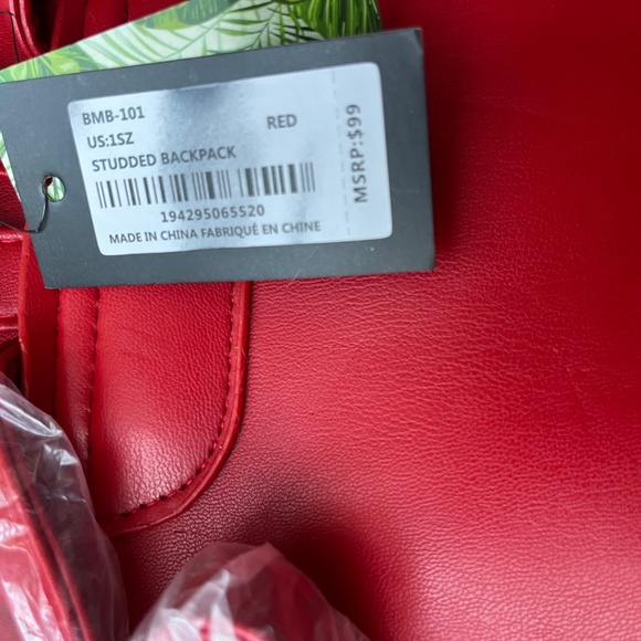 Badgley mischka backpack and wristlet - Picture 3 of 6